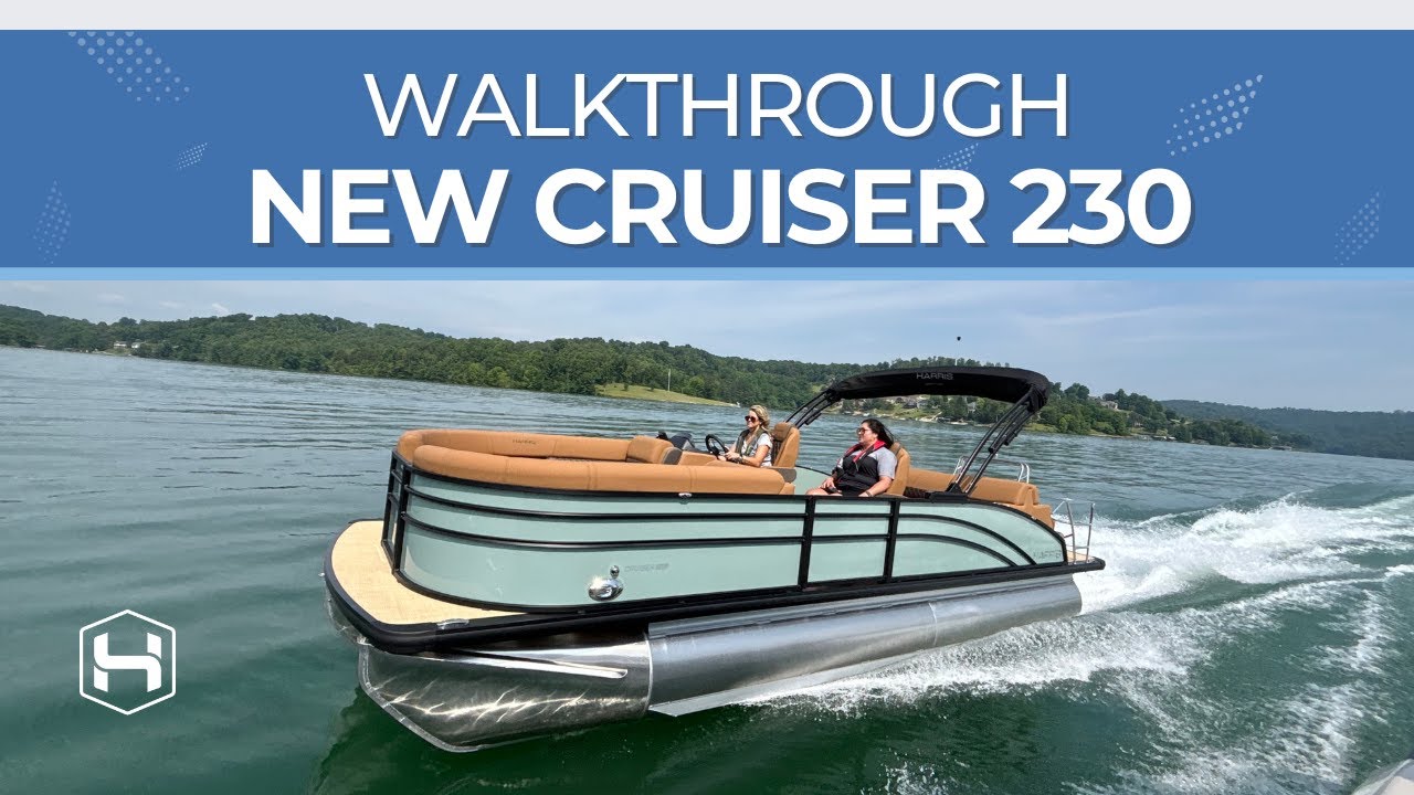 Your Dream Lake Boat: Harris Cruiser 230 Walkthrough