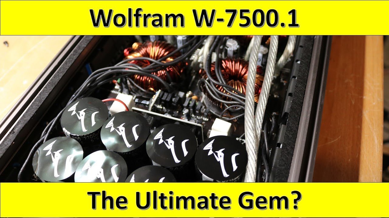 The Ultimate Gem? Wolfram W-7500 On The Amp Dyno!