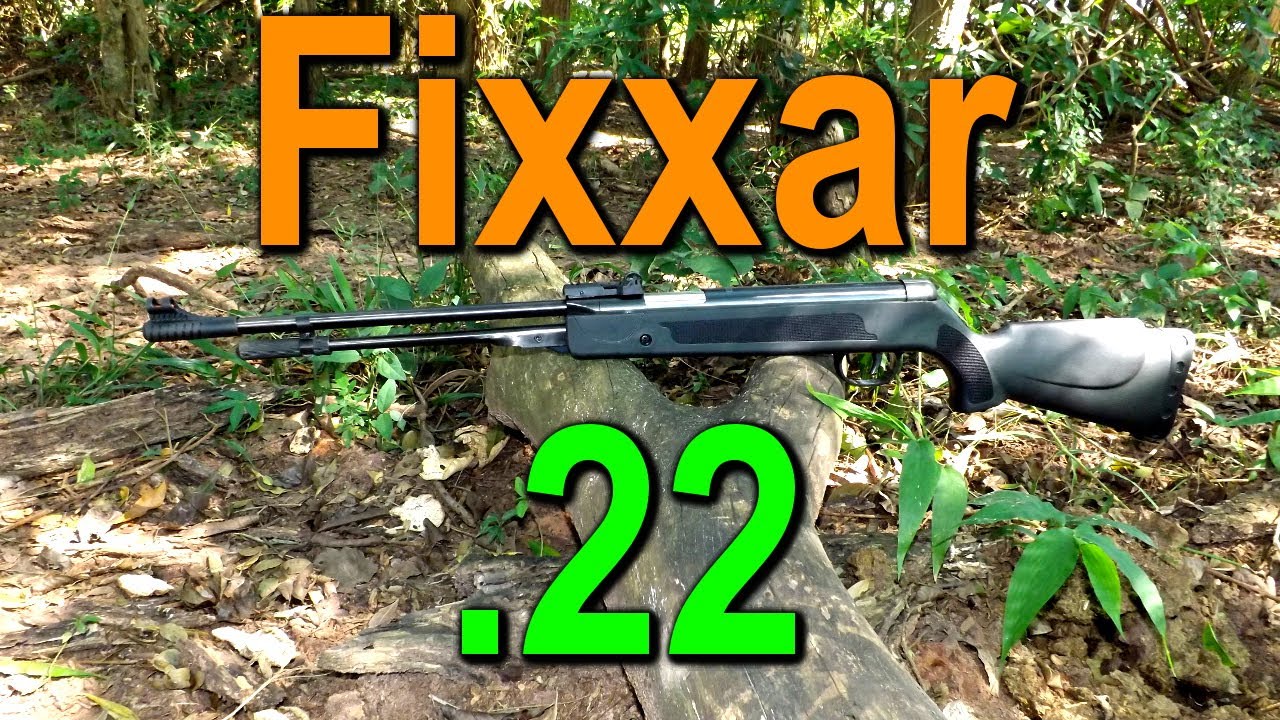 🔴 Carabina de press&atilde;o Fixxar Spring Black 5.5 (.22)