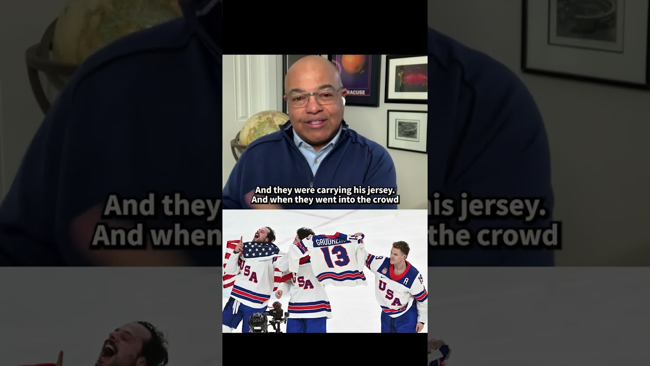 Mike Tirico on His Viral Speech After Team USA&rsquo;s Men&rsquo;s Ice Hockey Gold Win