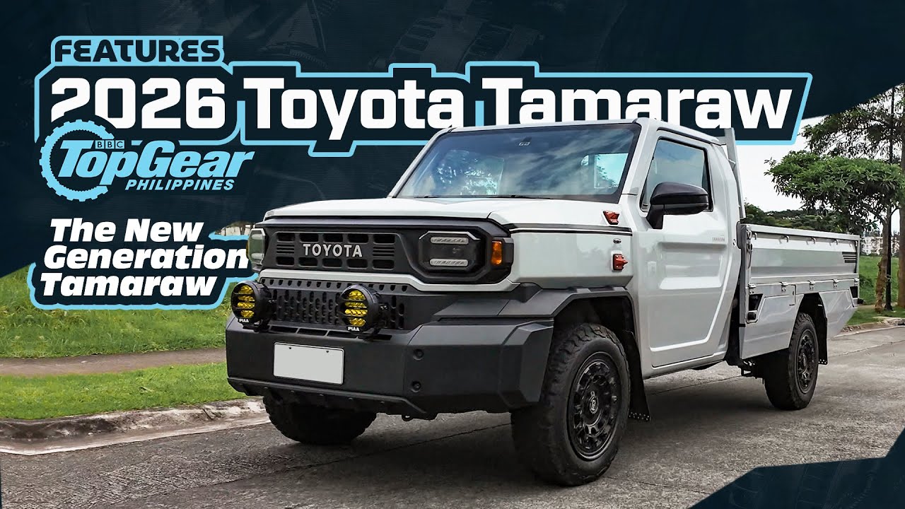 2026 Toyota Tamaraw feature: Modified long-wheelbase dropside truck tested | Top Gear PH