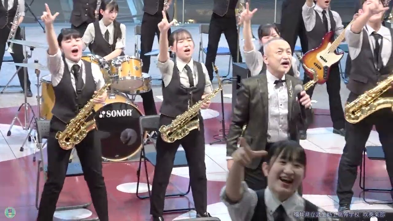 福井県立武生商工高等学校 第24回 全日本高等学校吹奏楽大会 in 横浜 プロムナードコンサート 「クイーンズサークル」