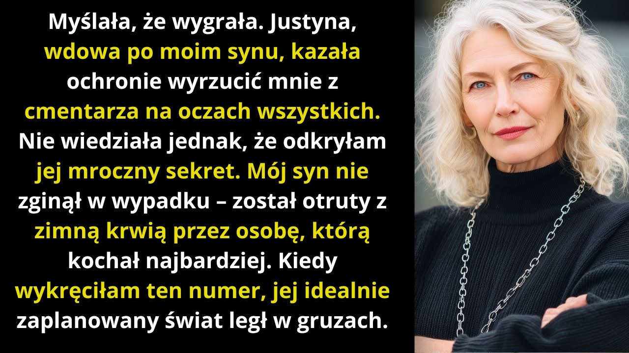 Wyrzuciła mnie z pogrzebu syna  Jeden telefon zniszczył jej życie na zawsze!