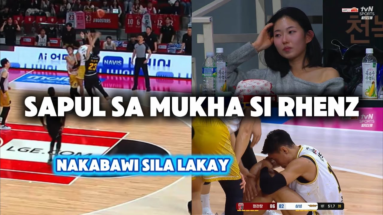 Tinamaan sa Bandang Mata si Rhenz Abando / 