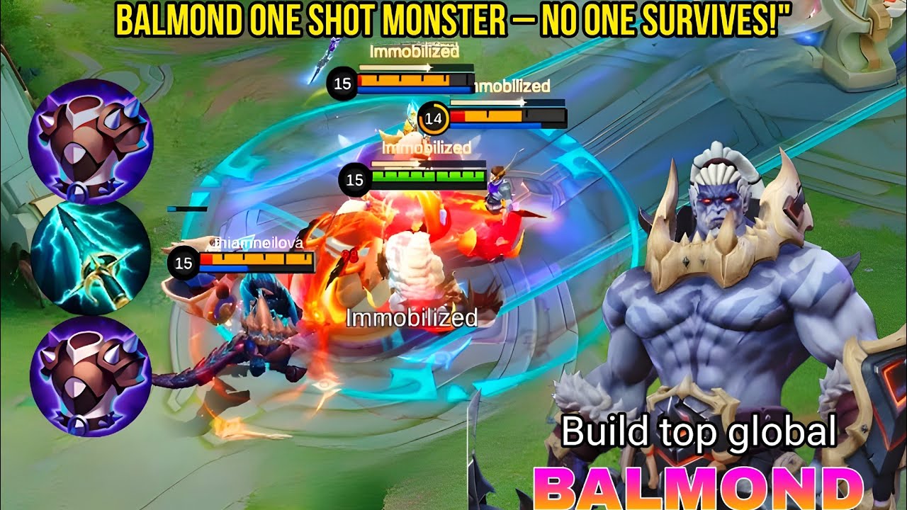 🔥BALMOND ONE SHOT BUILD &ndash; ENEMY VANISHED IN 1 SPIN! BALMOND BEST BUILD 2025