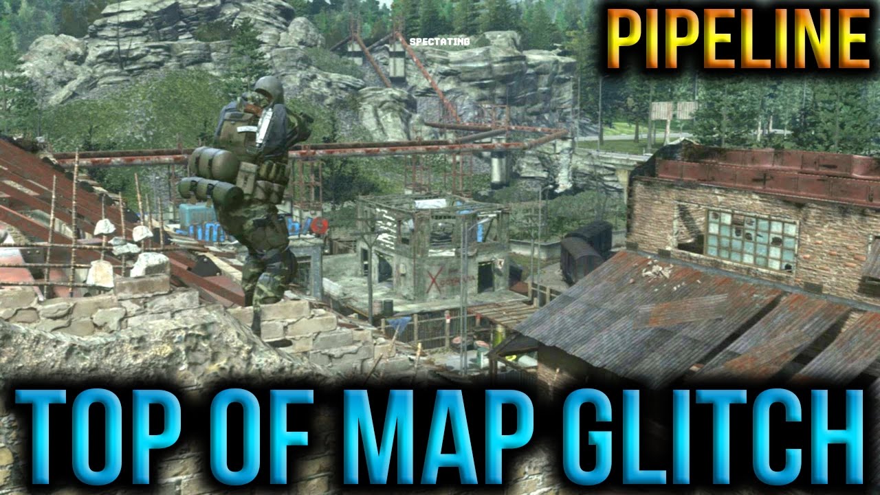 MWR - Insane Pipeline On Top Of The Map Glitch!!