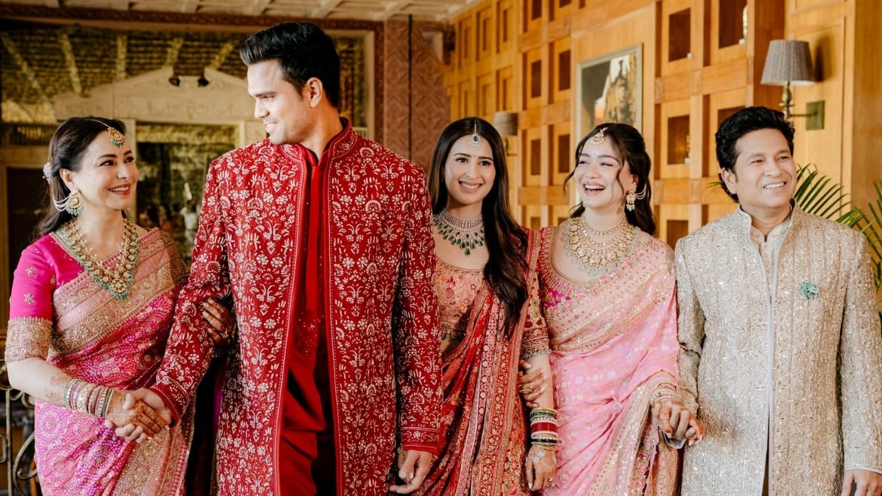 A Royal Celebrity Wedding | Ambani, Shah Rukh Khan & Amitabh Bachchan Celebrate with the Tendulkars