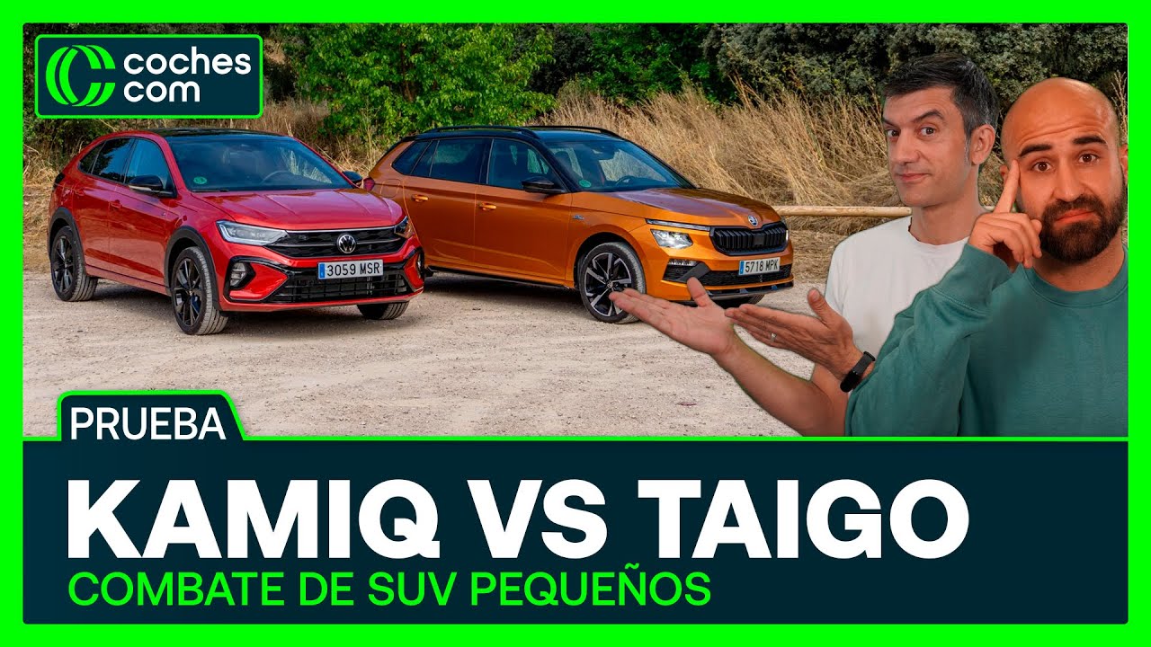 Skoda Kamiq vs Volkswagen Taigo | Comparativa | Review en español | coches.com