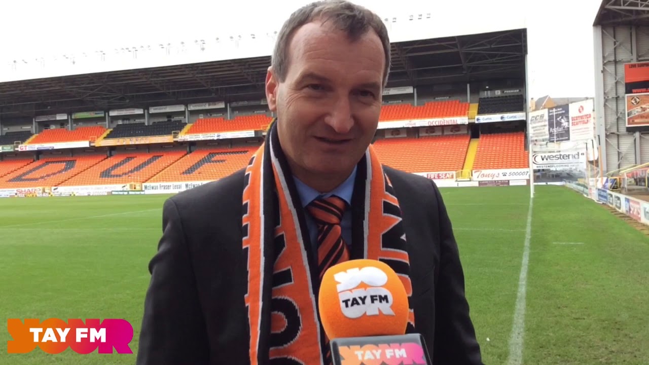 Csaba Laszlo checks in at Dundee United