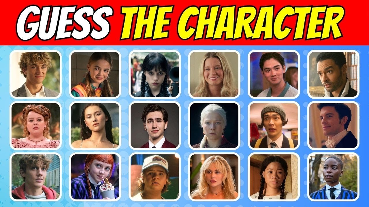 GUESS THE TV SHOW CHARACTER (2025) | QUIZ WAVEZ