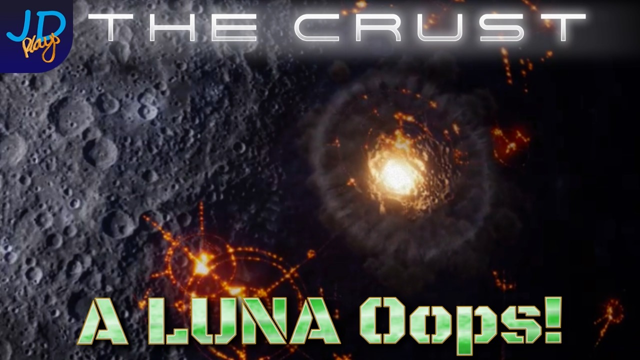Маленькая Луна. Ой....🌕 The Crust 1.0 🚀 Let's Play, Tutorial, Walkthrough 👨&zwj;🚀