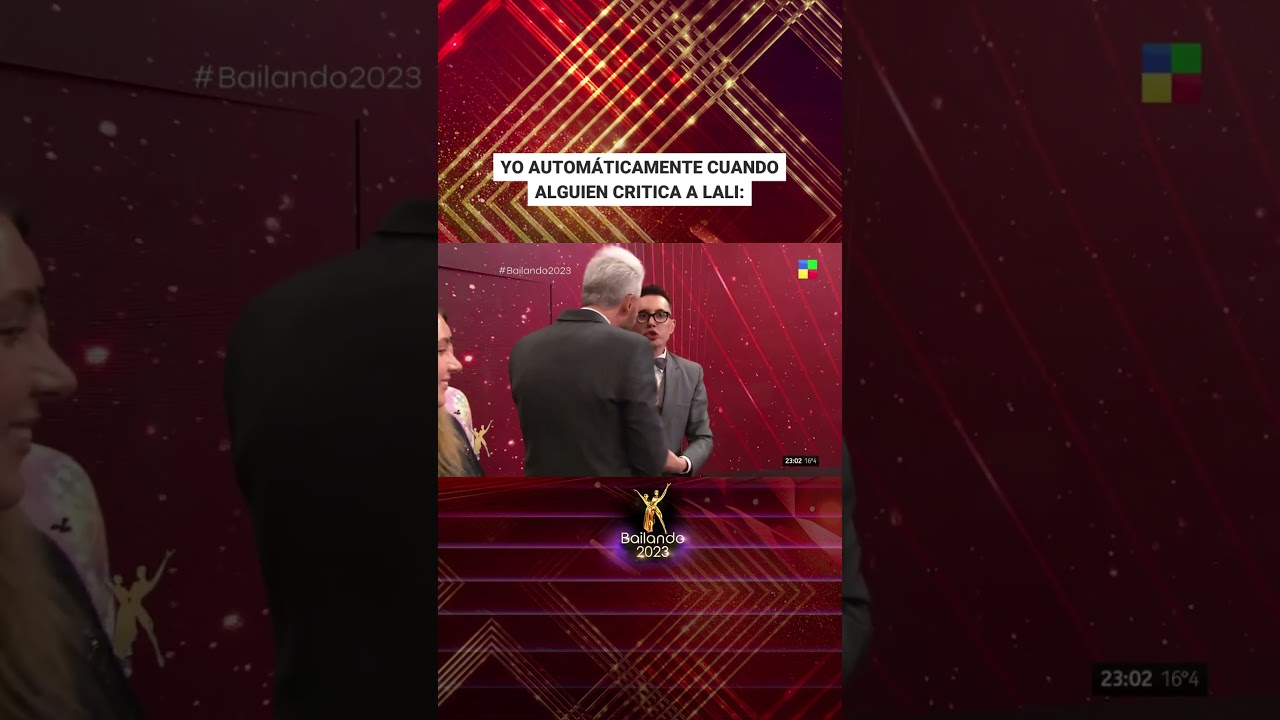 EL POLINO FAN DE LALI SOMOS TODOS 🙌🤩 #bailando2023