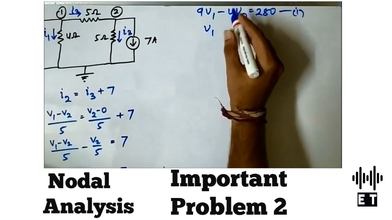 Nodal Analysis | Important Problem 2