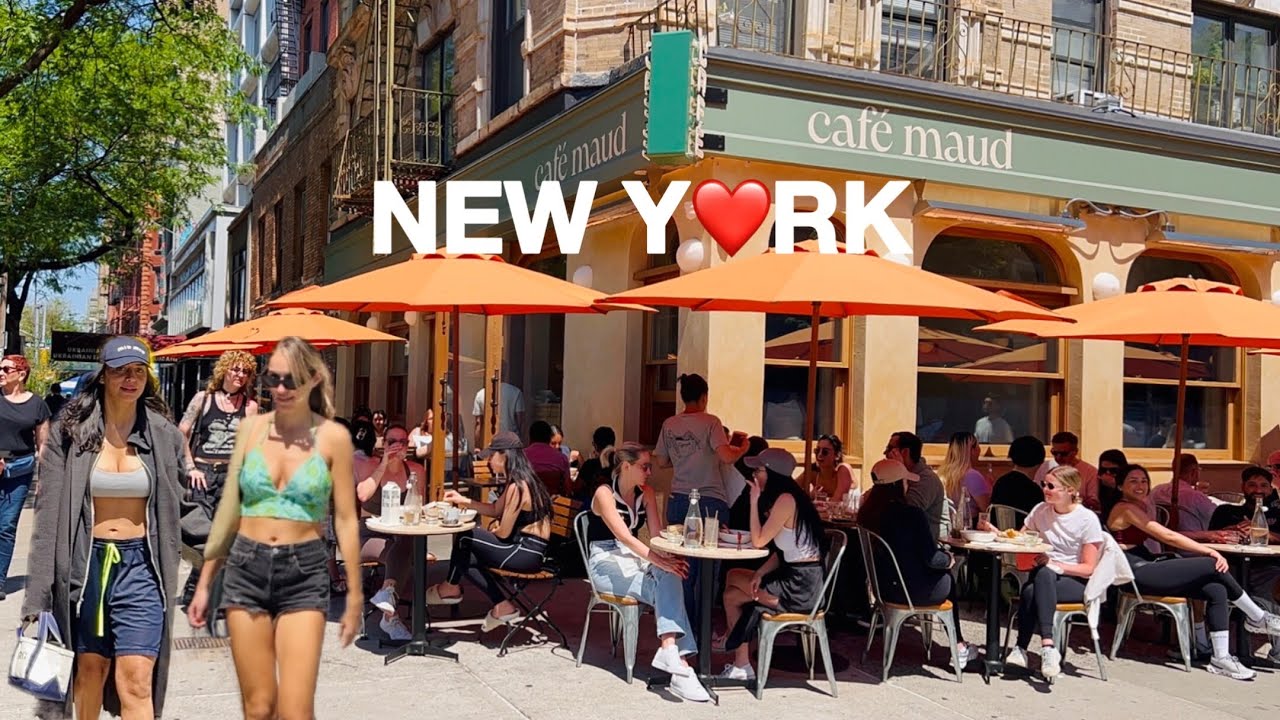 [4K]🇺🇸NYC Walk🗽Feels Like Summer in East Village, New York City😎🌿Hot Sunday in Manhattan | May 2025