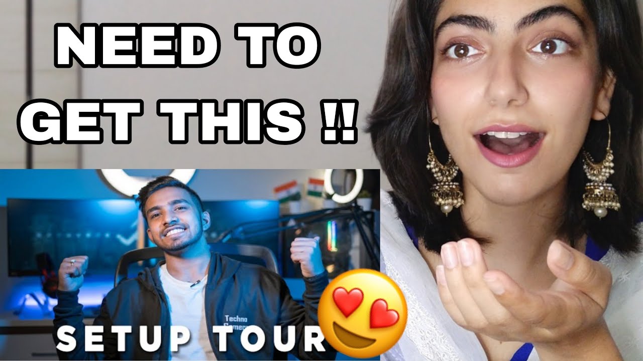@Techno Gamerz 'MY SETUP TOUR 2020 🔥🔥🔥' First Time Reaction