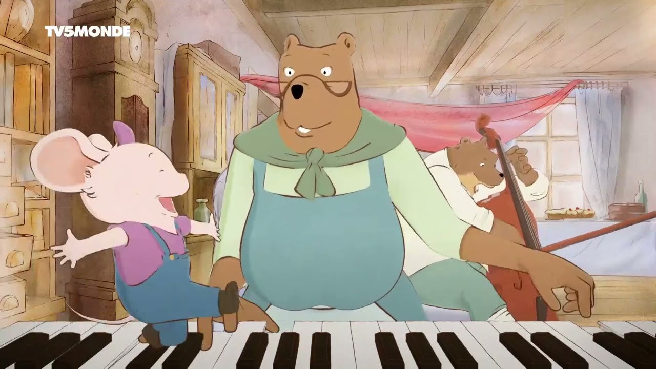 Ernest Et Celestine S01E19 - La F&ecirc;te du cousin B&eacute;bert