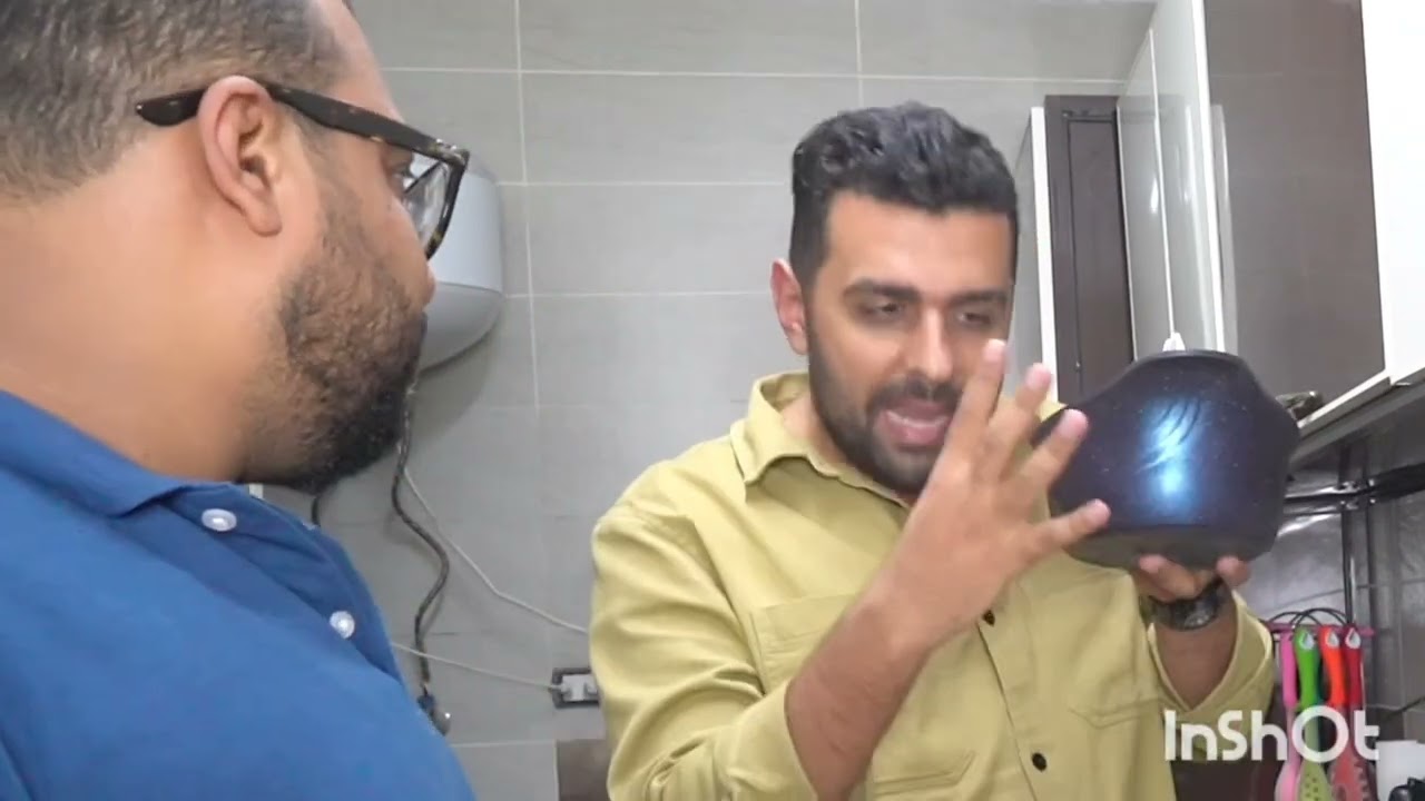 لما مراتك تتعب وانت تطبخ الغدا بنفسك 🙆