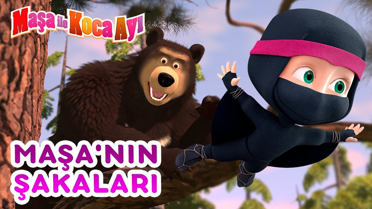 Maşa İle Koca Ayı - 😆 Maşa'nın şakaları 😛 Bölüm koleksiyonu 🎬 Masha and the Bear Turkey