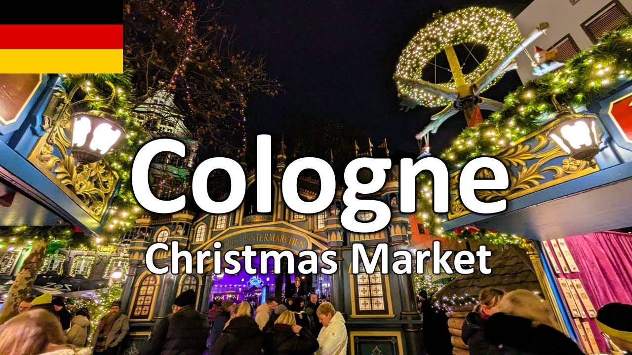 【Cologne Christmas Market】🇩🇪Adorable dwarfs & beautiful angels✨｜Walking Tour