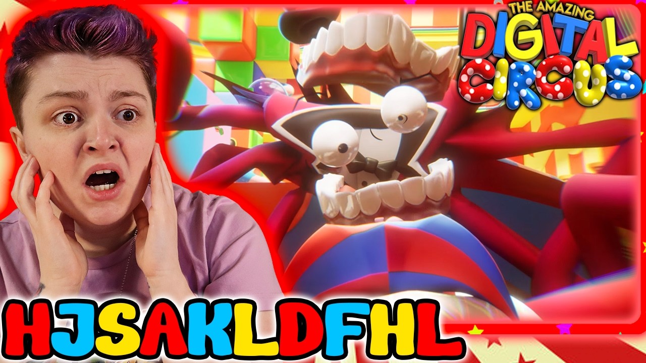 TERRIFYING!!!!~ THE AMAZING DIGITAL CIRCUS (Ep8 hjsakldfhl) REACTION!!!