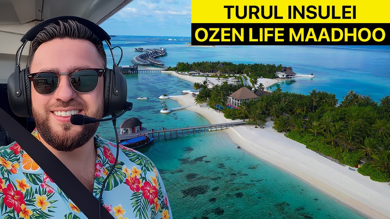 Turul INSULEI OZEN LIFE MAADHOO din MALDIVE 🏝️