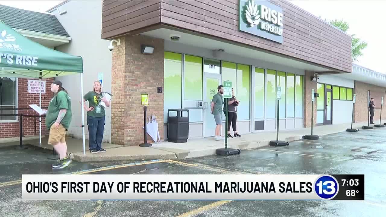 Ohio's first day of recreational marijuana sales