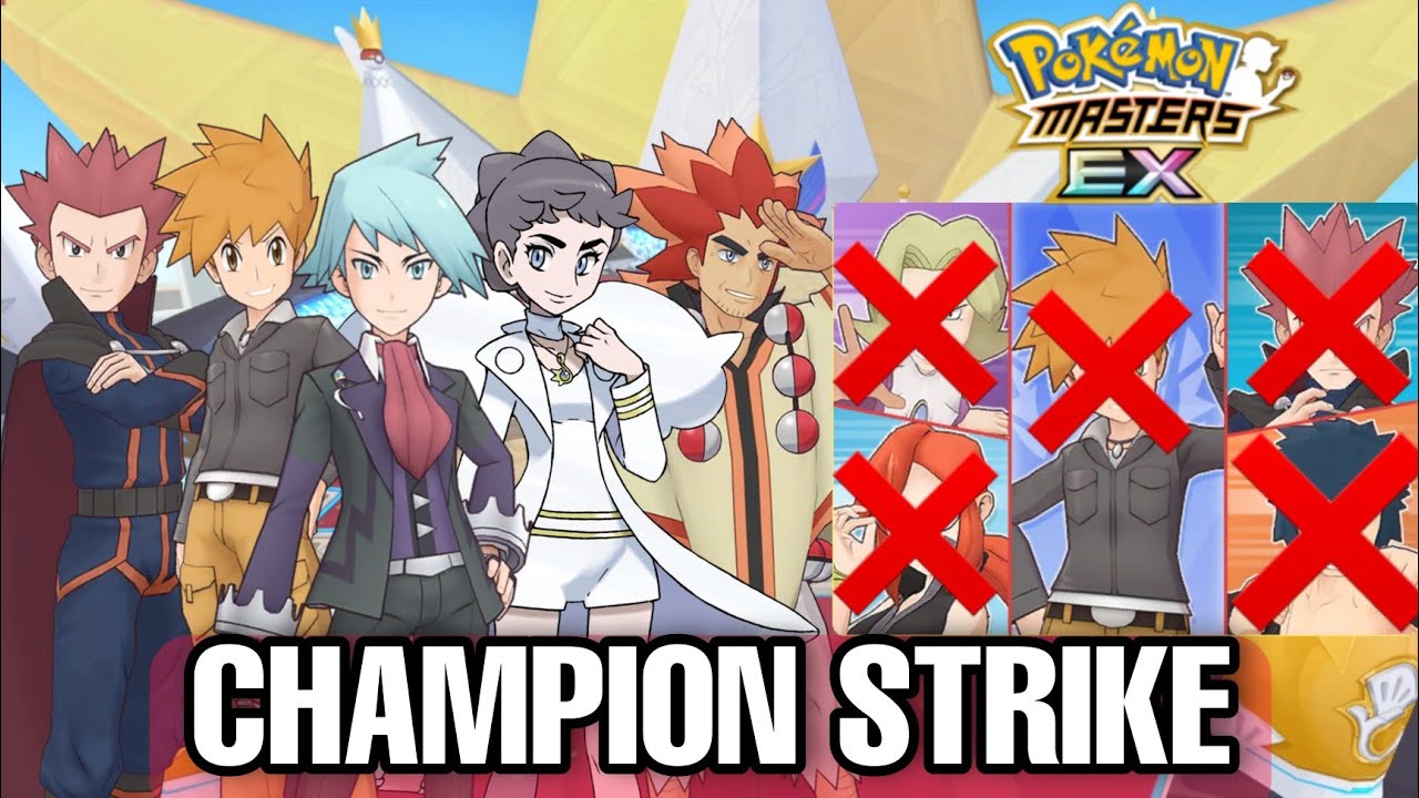 Max 7.5K points Champion Strike | Master mode Kanto CS | Pokemon Masters EX