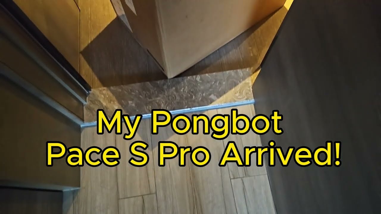 Pongbot Pace S Pro -  Unbox