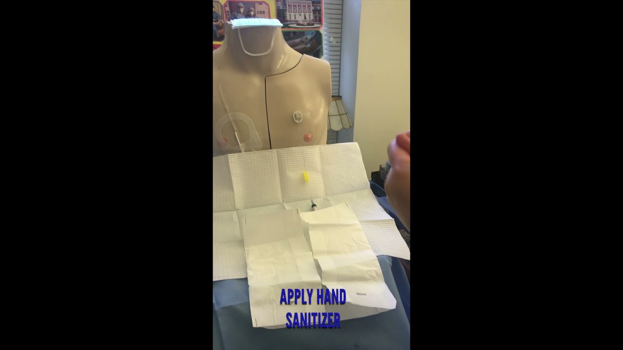 PORT Dressing Change