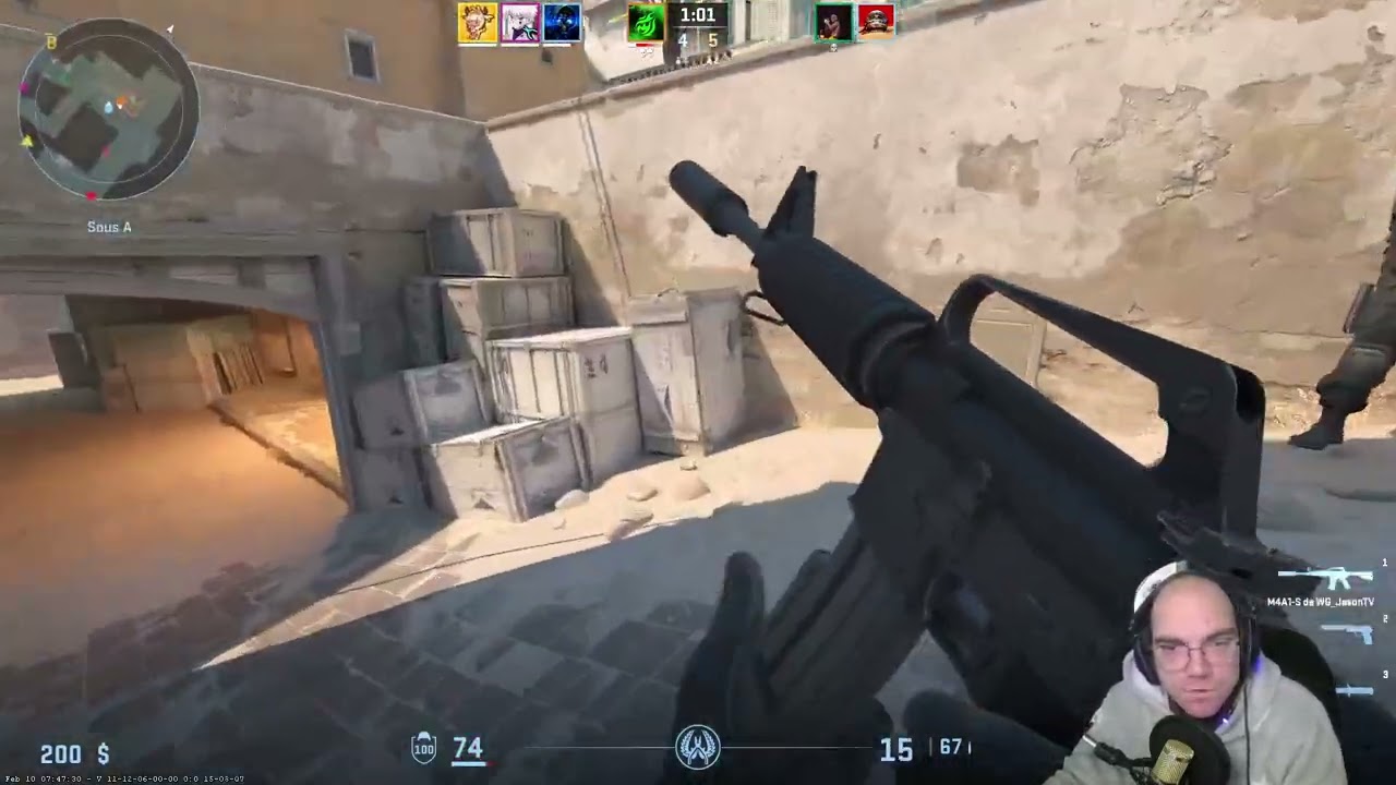 Csgo2 c partis oula toujours nul #12 avec jason (Part 7/9)