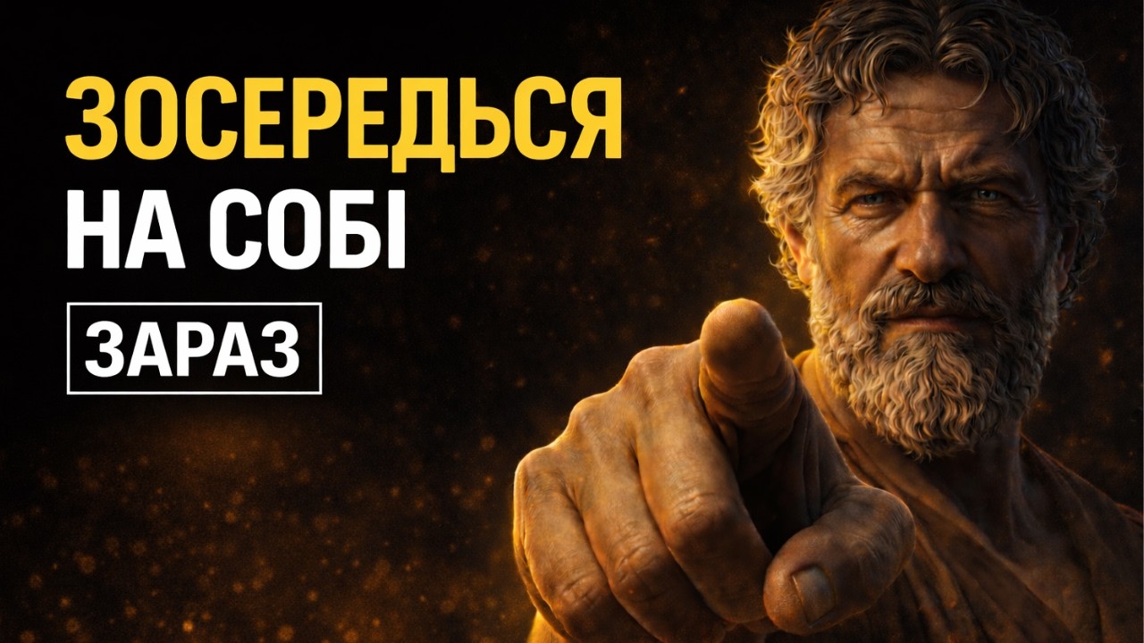 Перестань реагувати на всіх: зосередься на собі у 2026 | стоїцизм