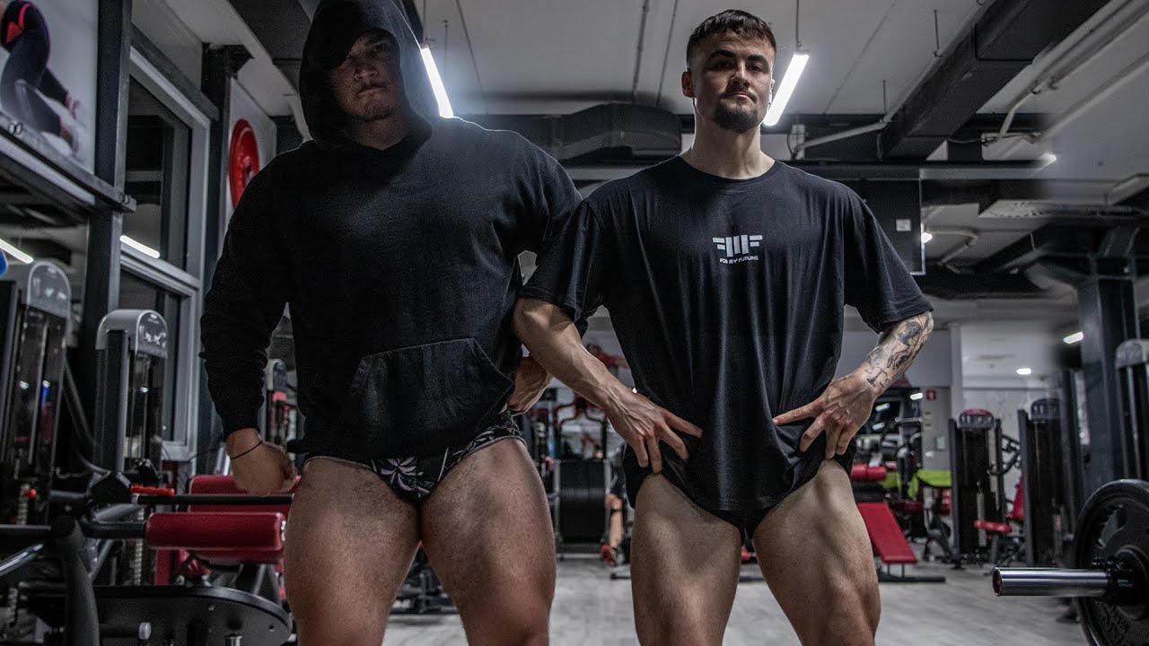 200KG SQUAT ZA KOLIKO PONOVITEV!? | Heavy Leg Day W/ Leo Kokol
