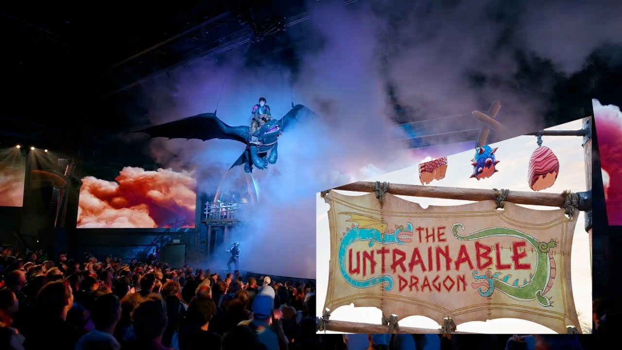 The Untrainable Dragon Live Show at Universal Epic Universe Universal Orlando Resort 2025