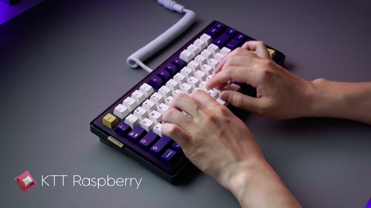 Jelly Epoch KTT Raspberry Switches Sound Test