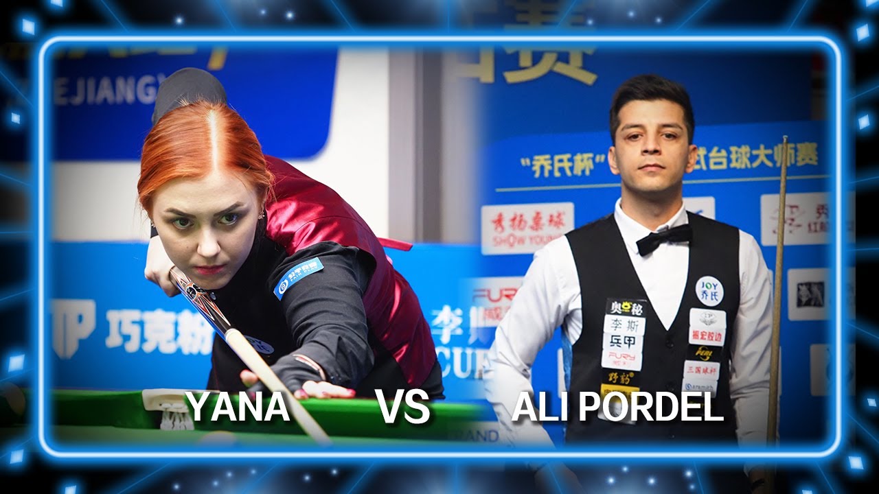 Yana (BLR) VS Ali Pordel (IRN) 2023 JOY Heyball Masters Jiaxing Station