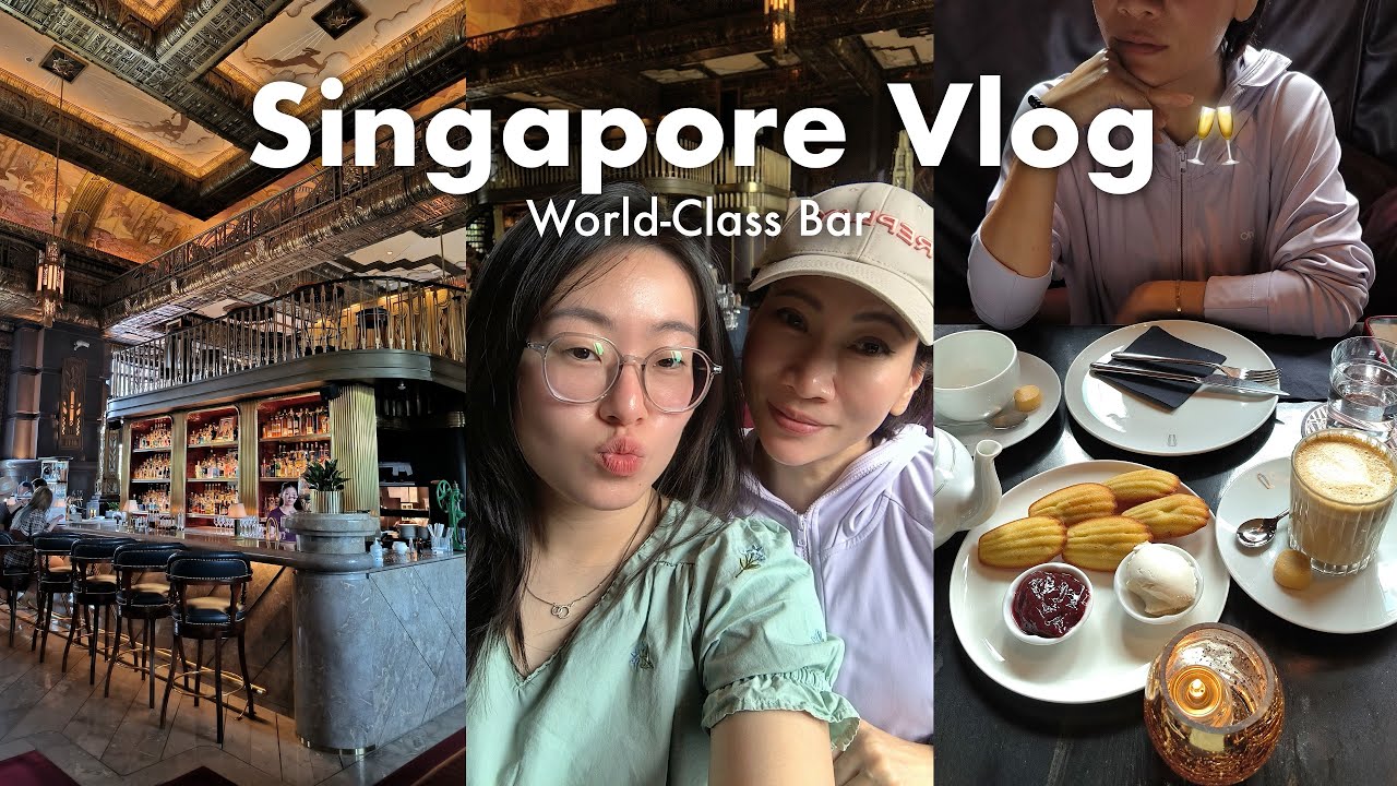 We Visited a WORLD-CLASS BAR in Singapore 🇸🇬✨