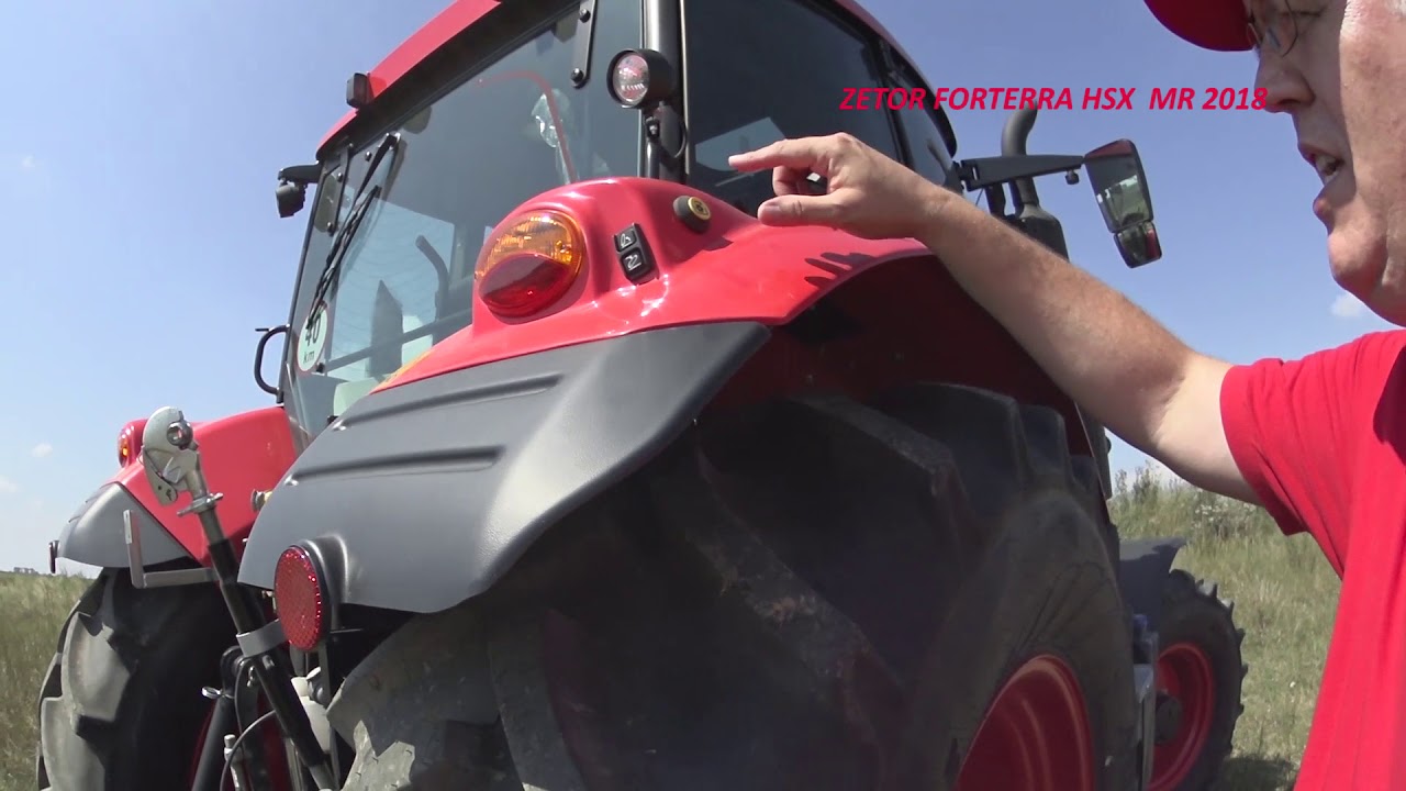 ZETOR FORTERRA HSX - modernizacja modelu 2018