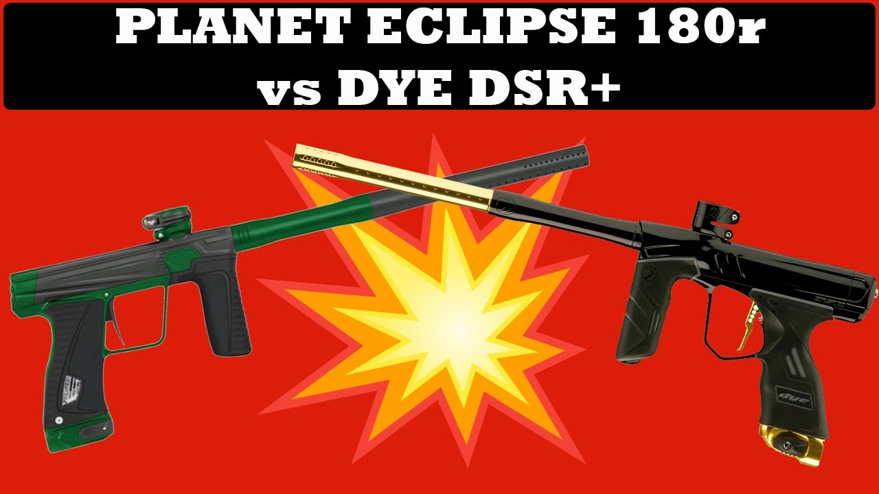 FULL COMPARISON Planet Eclipse 180r vs Dye DSR+ | Gtek 180r from Planet Eclipse Unboxed