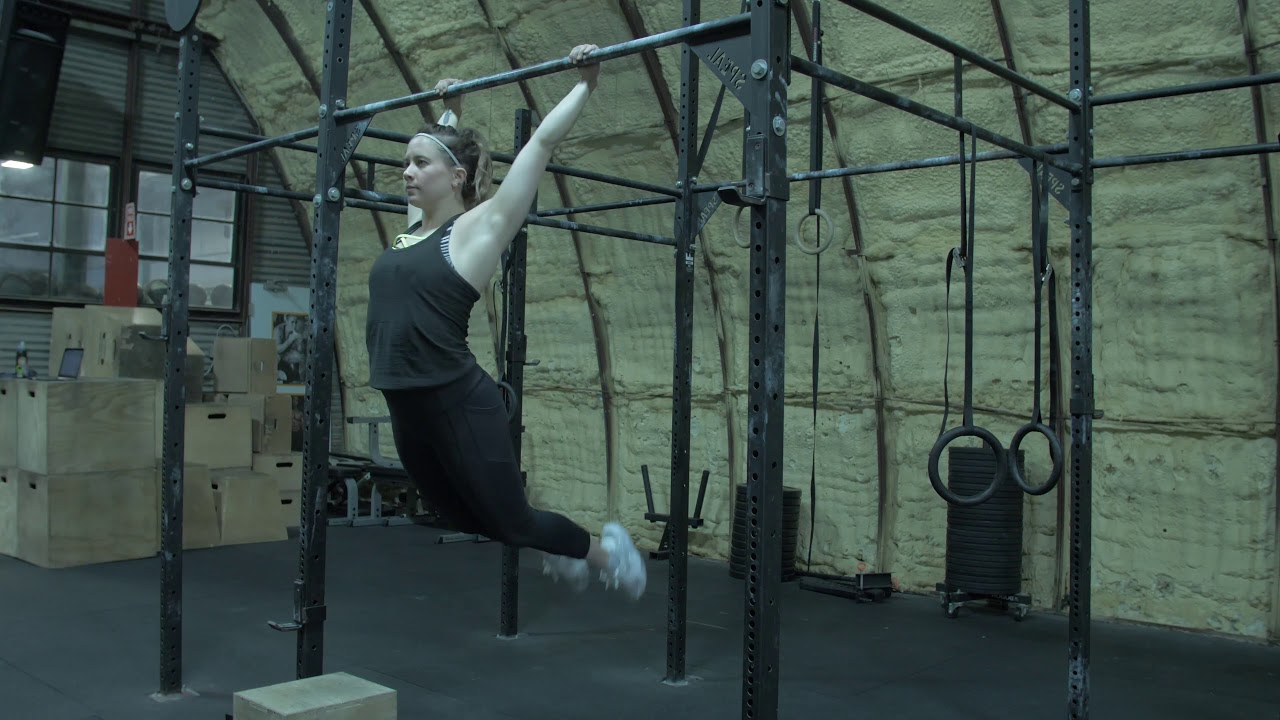Toes to Bar Progression: Toe Touches, K2C, K2E, TA2B, ST2B, T2B