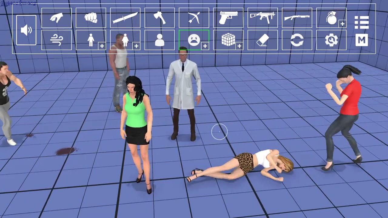 Realistic Ragdoll Sandbox gameplay - GogetaSuperx