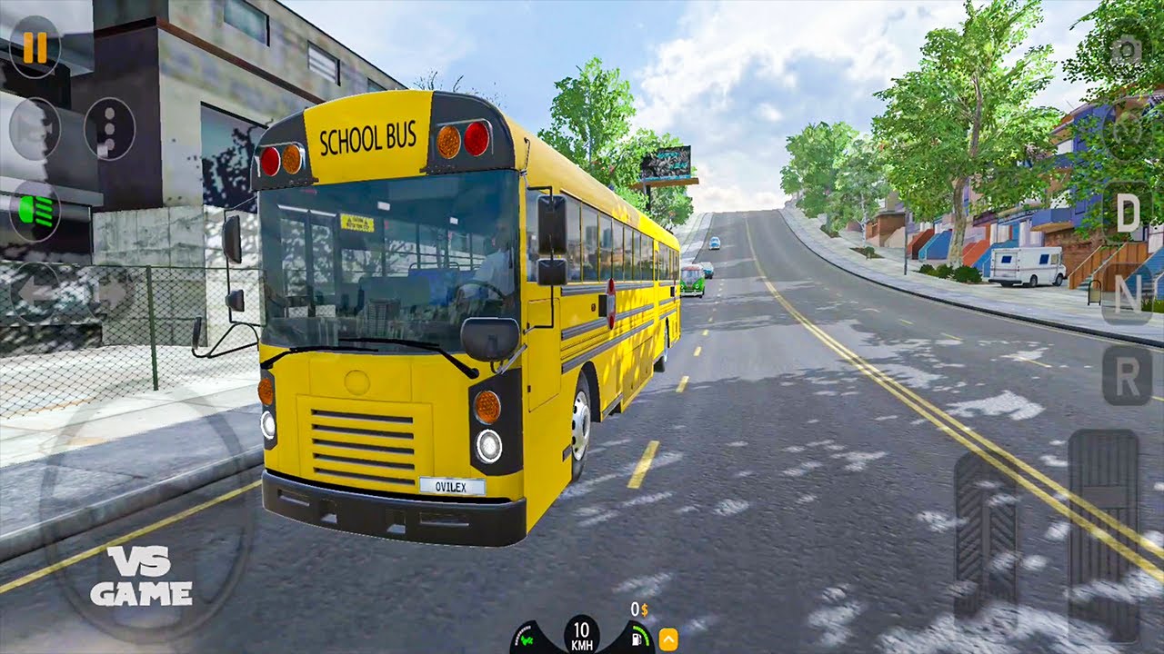 New School Bus Added and Driving - Bus Simulator 2023 NEW UPDATE - Gameplay