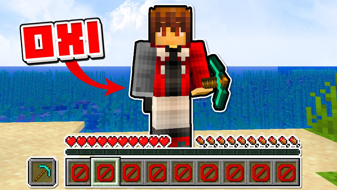 ΝΙΚΗ ΜΕ ΤΟ ΑΡΙΣΤΕΡΟ ΧΕΡΙ CHALLENGE (Minecraft Greek)