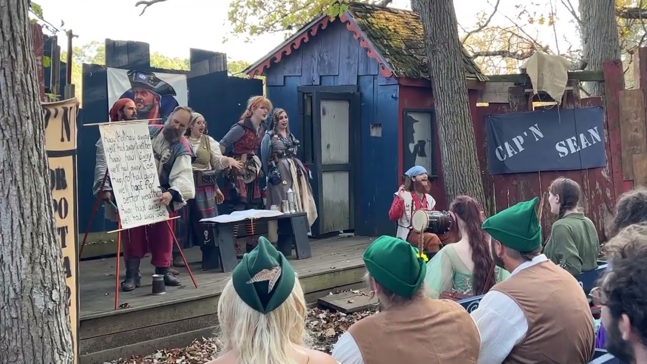 Michigan Renaissance Faire Sea Shanties Live 09 30 2023