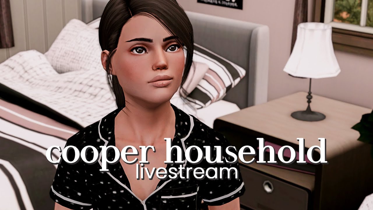livestream | playing with the coopers after abandoning them for a year・the sims 3: current household