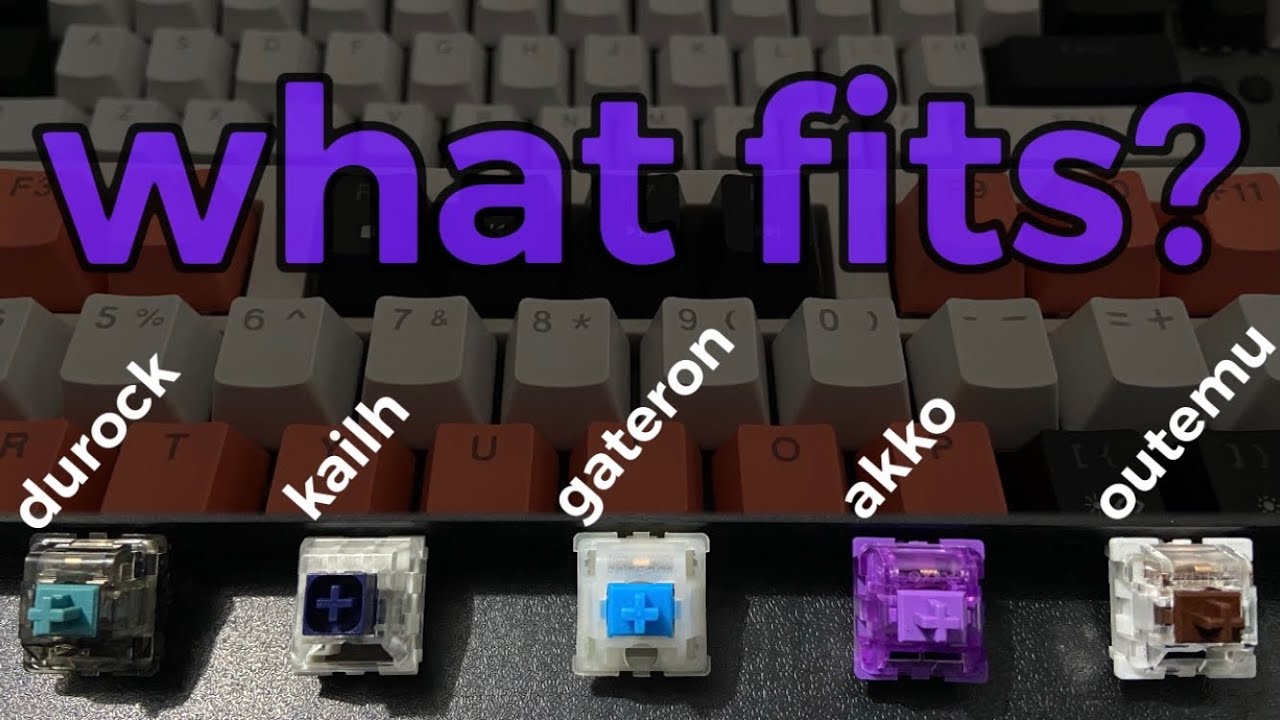 Compatibility - Keyboards and switches