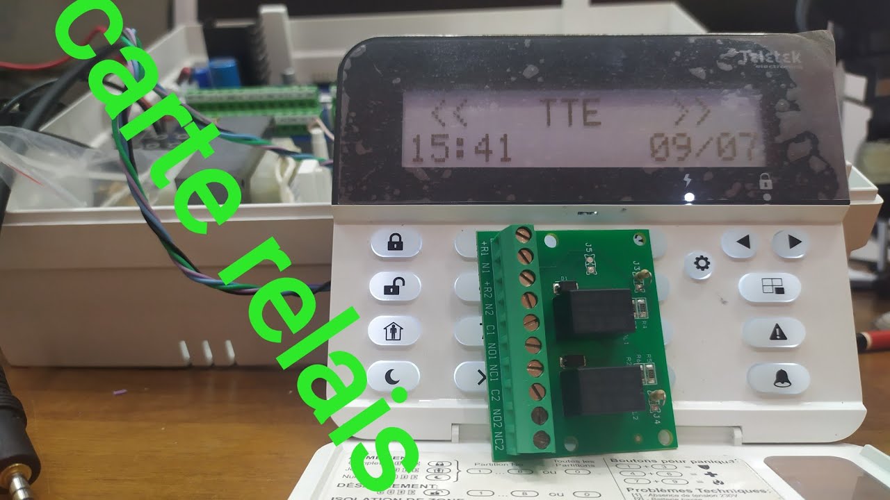 #36_Utilisation carte relais pour la domotique avec éclipse Teletek.