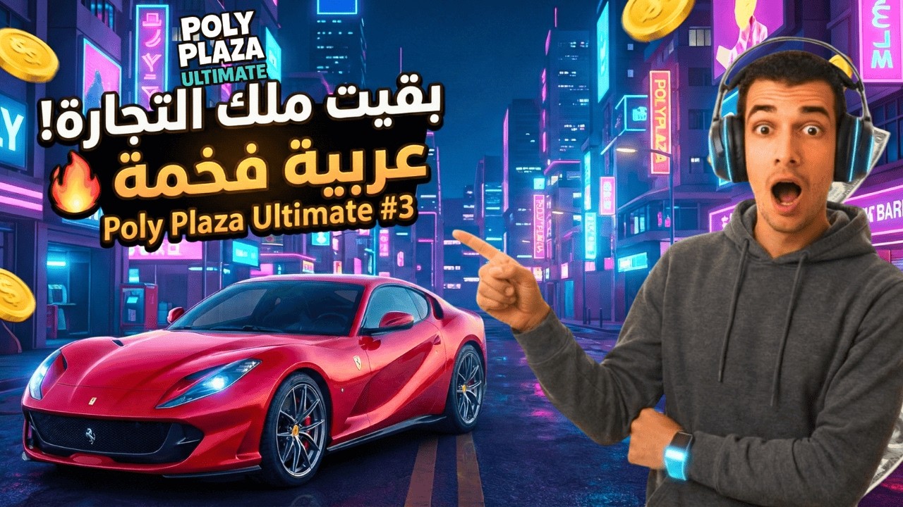 كيف تصبح ملك التجارة في Poly Plaza؟ 🤑 اشتريت أفخم عربية!