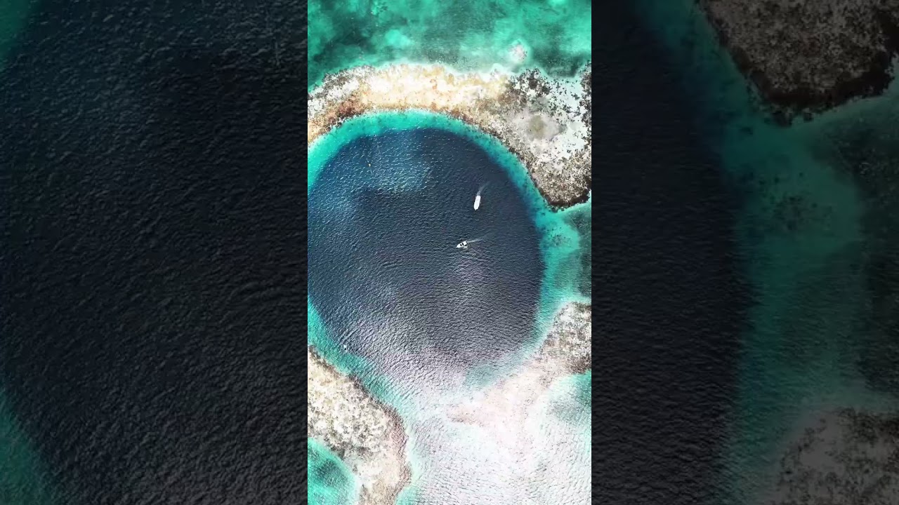 Welcome to The Great Blue Hole, Belize #travel #scubadiving #belize #centralamerica #bluehole