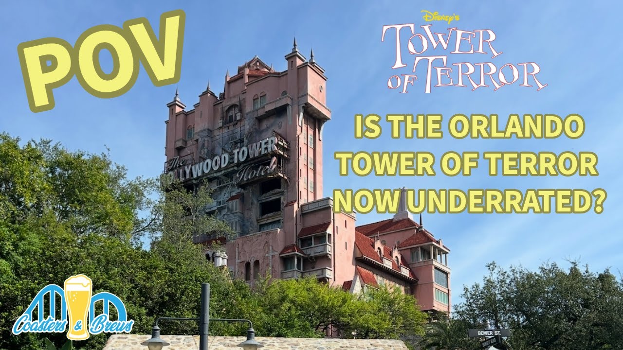 Голливудская башня ужаса в Hollywood Studios POV 2025