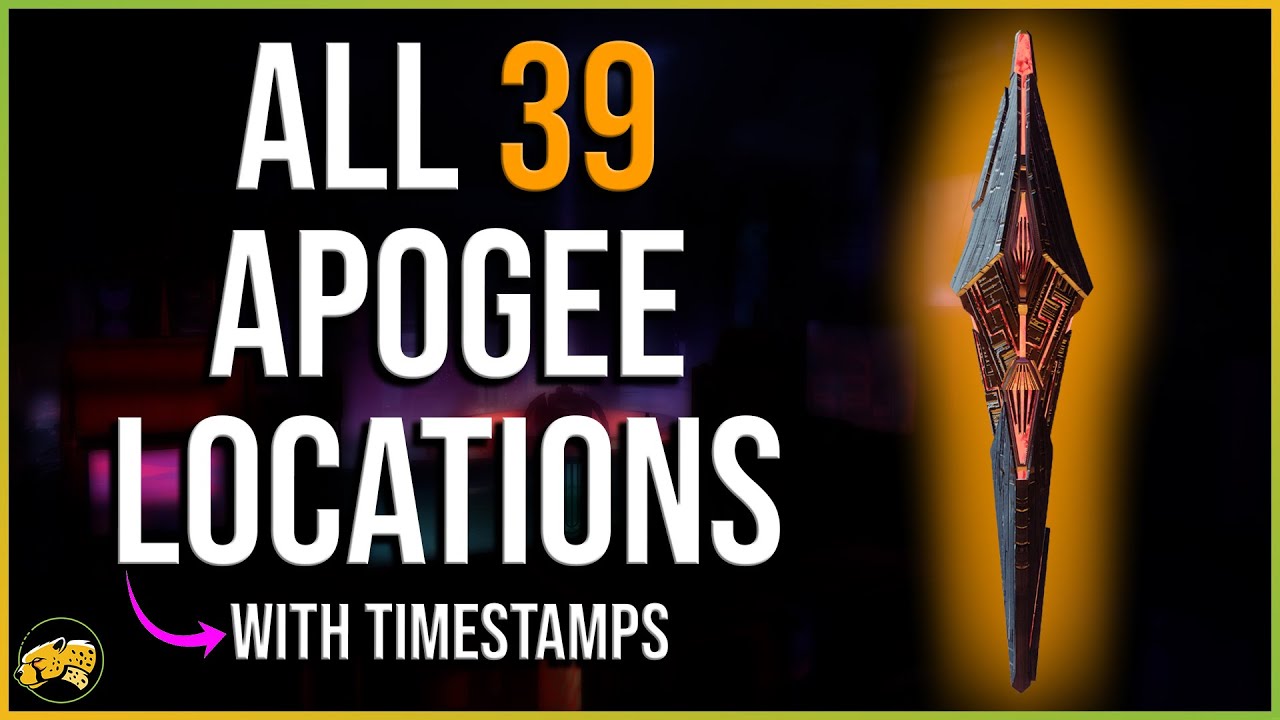 Apogee Repeater Locations with Timestamps - Neomuna - Destiny 2 Lightfall